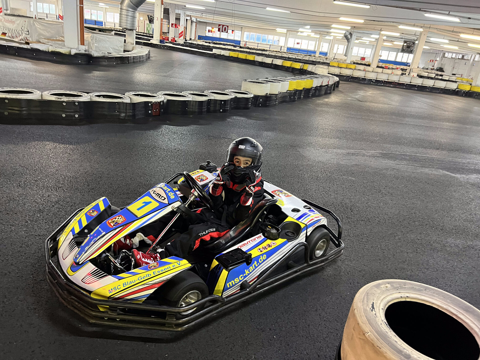 Miraç Yıldırım karting photo