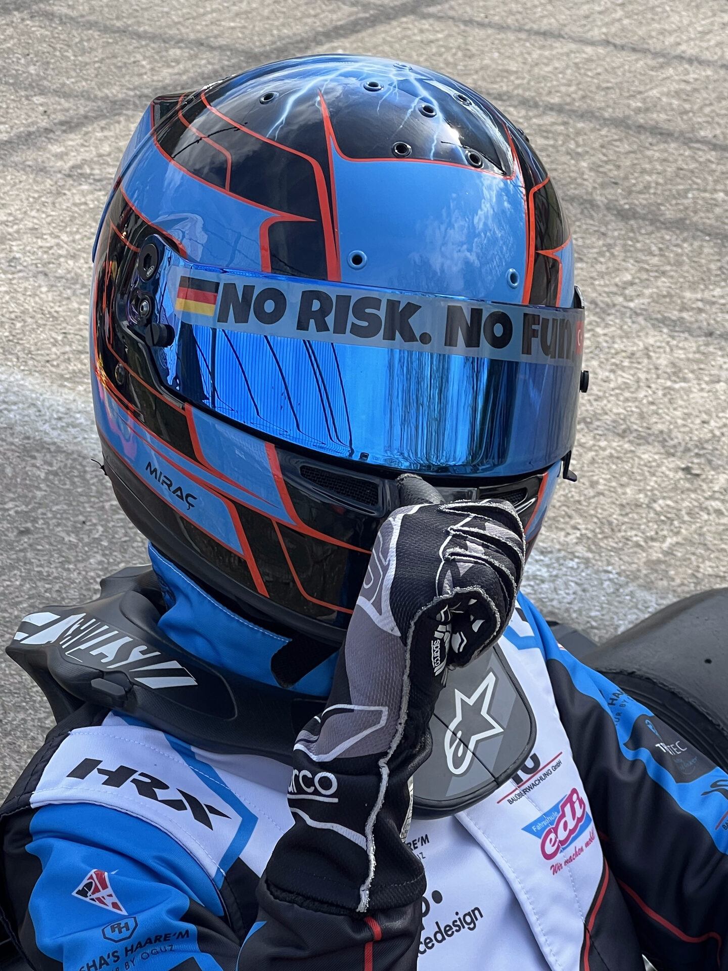 Miraç Yıldırım karting photo