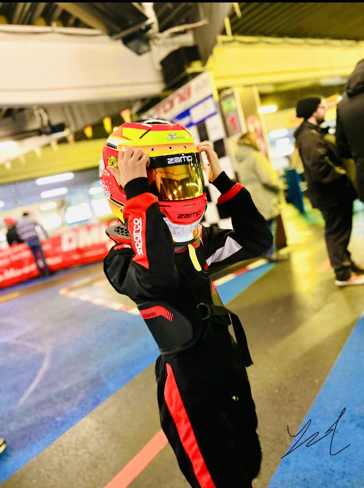 Miraç Yıldırım karting photo
