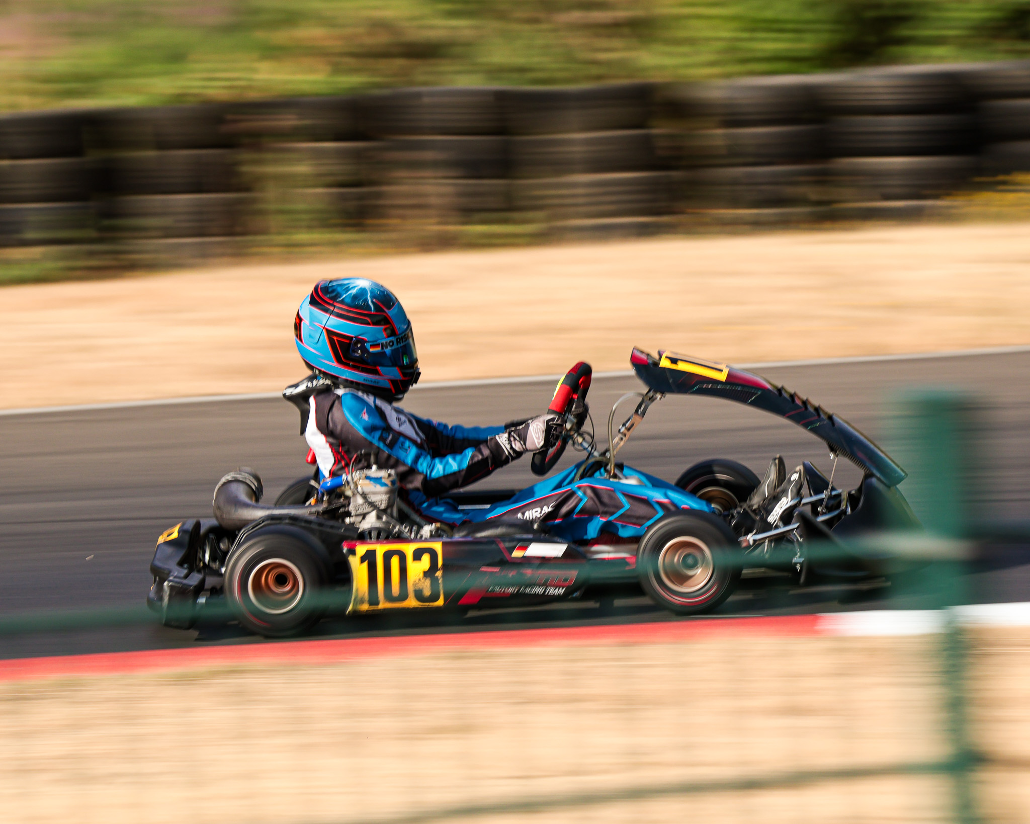 Miraç Yıldırım karting photo