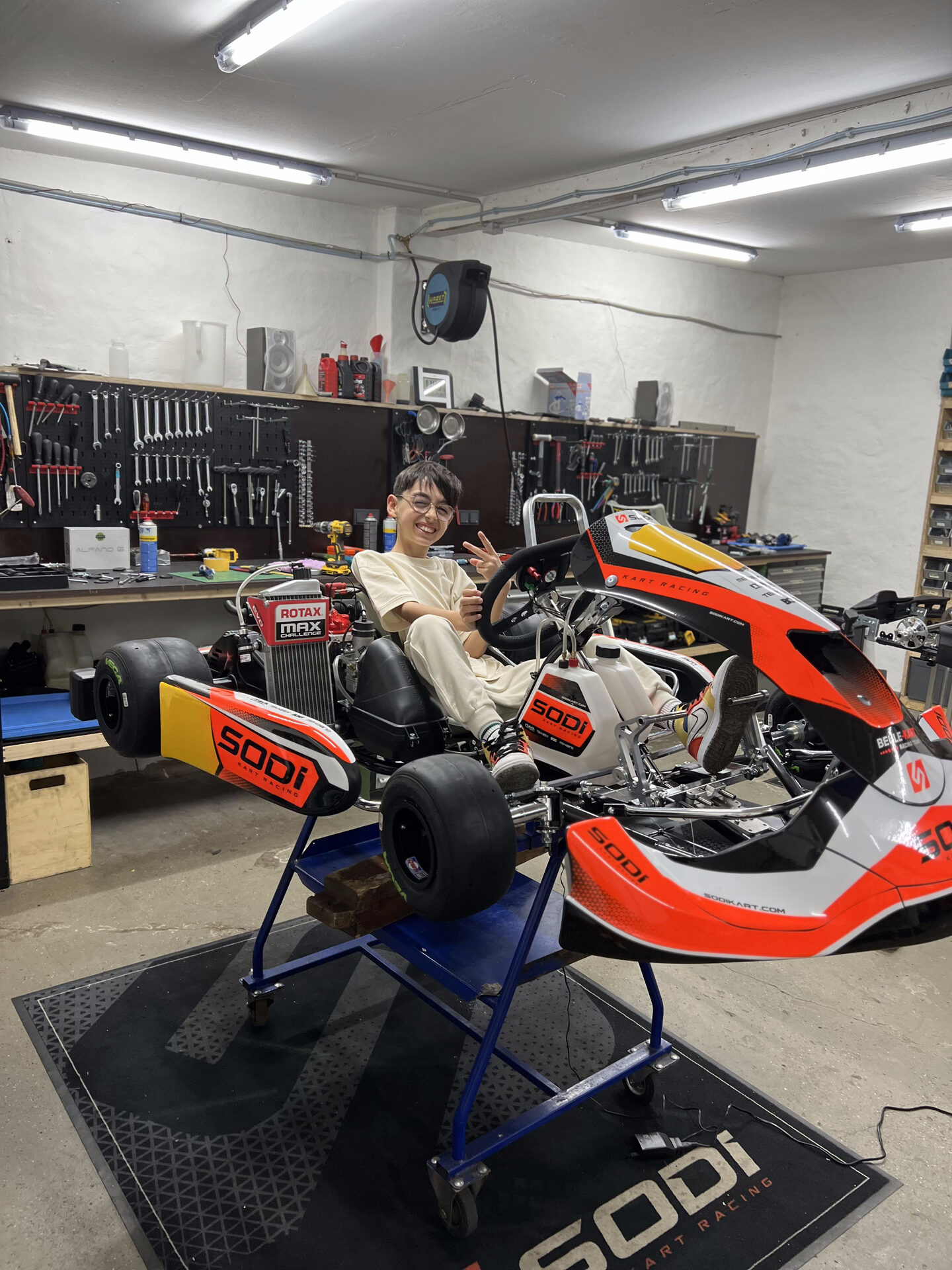 Miraç Yıldırım karting photo