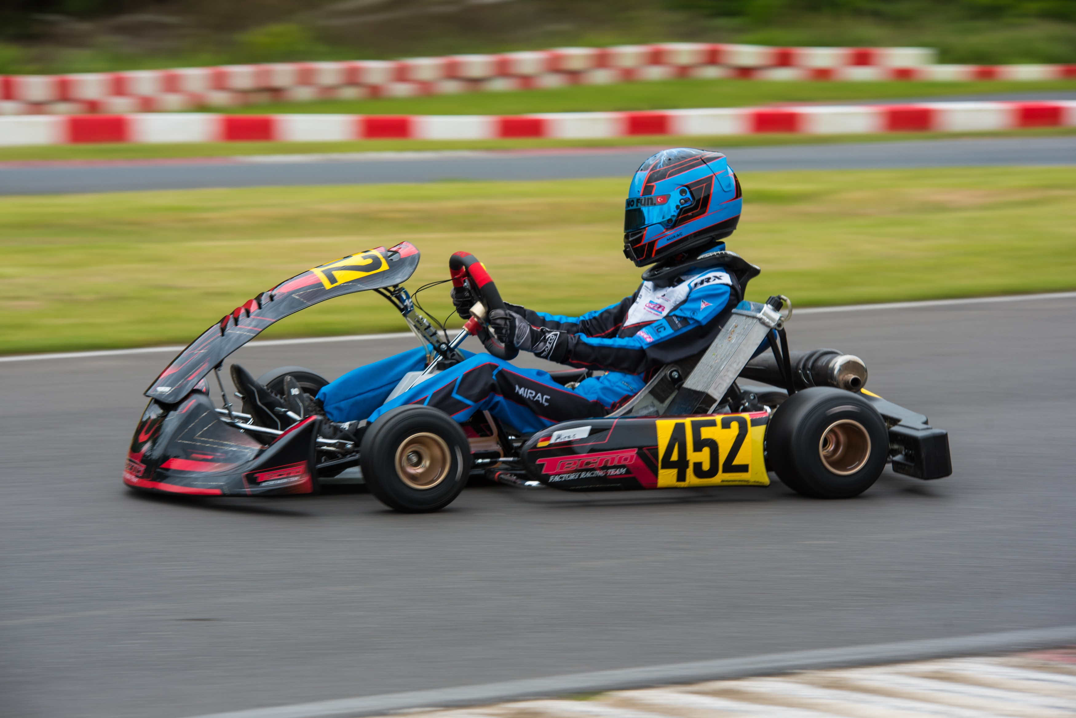 Miraç Yıldırım racing for Tecno Factory Racing Team
